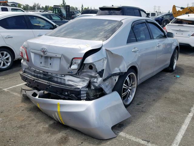 4T1BB46K99U074179 - 2009 TOYOTA CAMRY HYBR SILVER photo 4