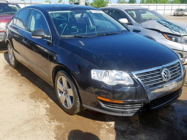 WVWAK73C18P003067 - 2008 VOLKSWAGEN PASSAT KOM BLACK photo 1