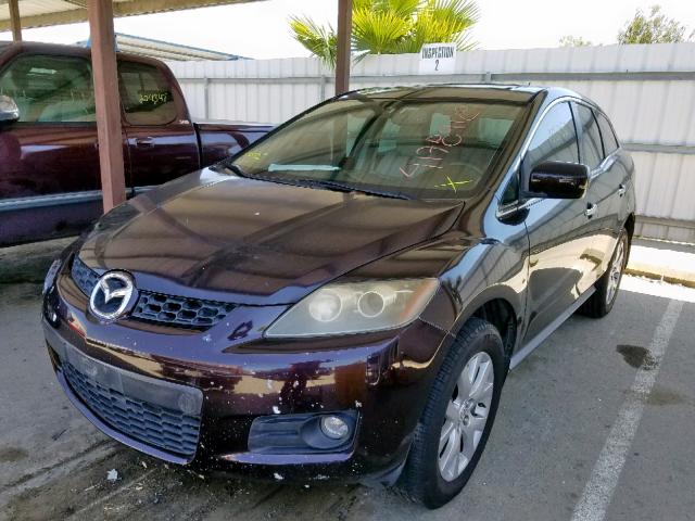 JM3ER293470108191 - 2007 MAZDA CX-7 BURGUNDY photo 2