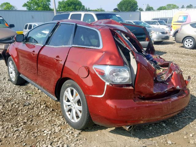 JM3ER4CL2B0358686 - 2011 MAZDA CX-7 RED photo 3