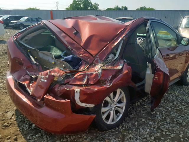 JM3ER4CL2B0358686 - 2011 MAZDA CX-7 RED photo 9