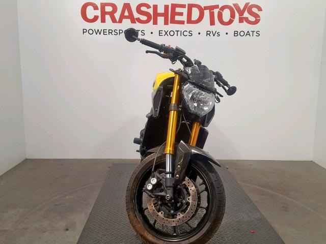 JYARN33EXFA007814 - 2015 YAMAHA FZ09 YELLOW photo 2