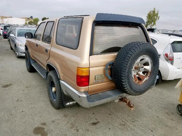 JT3VN39W6L0018673 - 1990 TOYOTA 4RUNNER VN GOLD photo 3