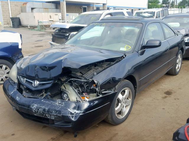 19UYA42443A005340 - 2003 ACURA 3.2CL BLACK photo 2