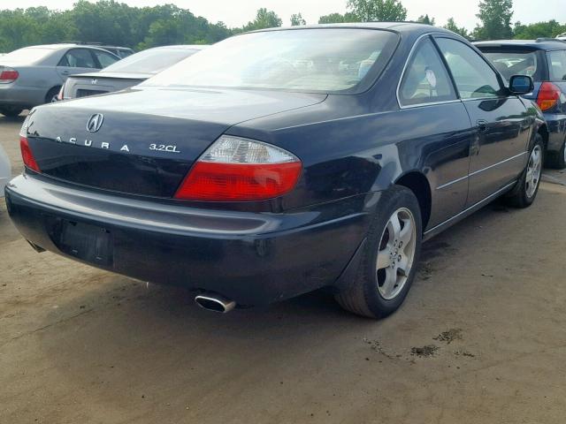 19UYA42443A005340 - 2003 ACURA 3.2CL BLACK photo 4