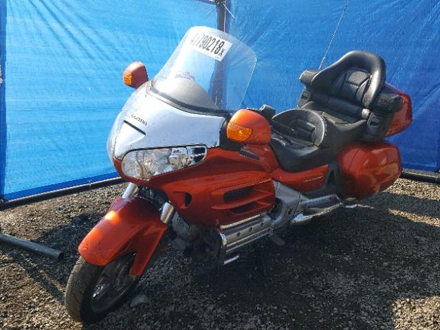 1HFSC47573A200127 - 2003 HONDA GL1800 A ORANGE photo 2