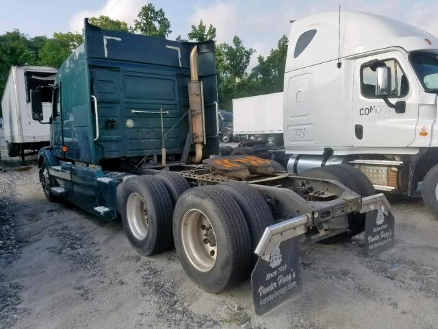 4V4NC9TJ36N412967 - 2006 VOLVO VN VNL GREEN photo 3