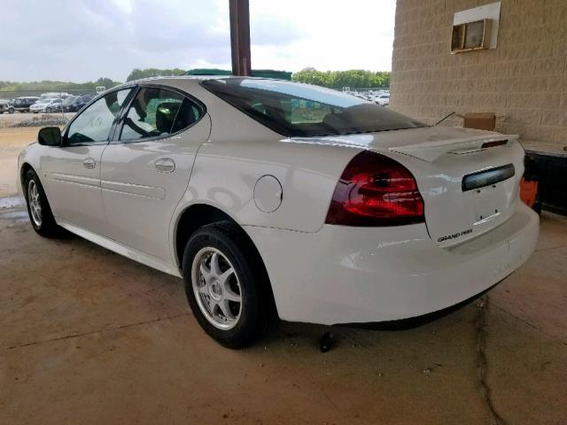 2G2WP552171182310 - 2007 PONTIAC GRAND PRIX WHITE photo 3