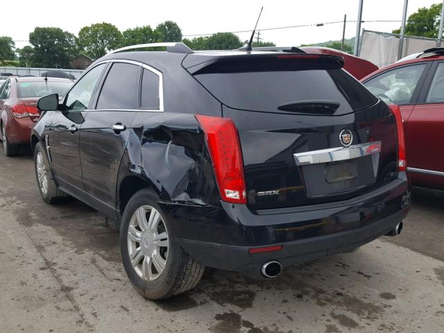 3GYFNAEY6BS633303 - 2011 CADILLAC SRX LUXURY BLACK photo 3