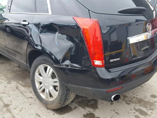 3GYFNAEY6BS633303 - 2011 CADILLAC SRX LUXURY BLACK photo 9