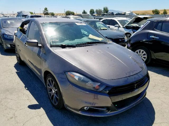 1C3CDFBB8GD635669 - 2016 DODGE DART SXT CHARCOAL photo 1