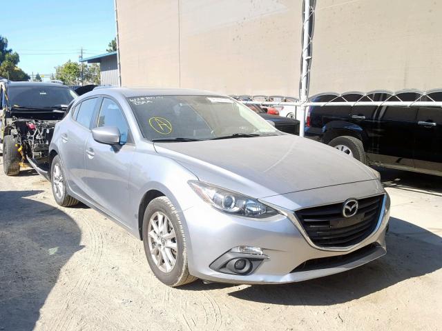 JM1BM1M70F1240419 - 2015 MAZDA 3 GRAND TO SILVER photo 1