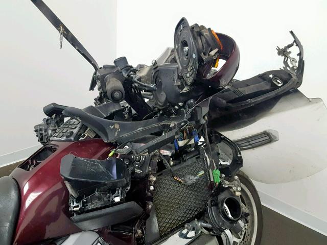 1HFSC47H28A700116 - 2008 HONDA GL1800 MAROON photo 9