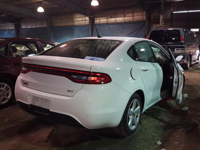 1C3CDFBB8FD275317 - 2015 DODGE DART SXT WHITE photo 4