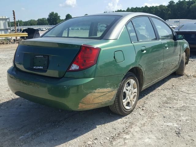 1G8AJ52F93Z148853 - 2003 SATURN ION LEVEL GREEN photo 4