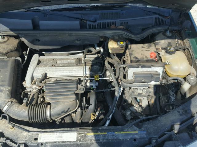 1G8AJ52F93Z148853 - 2003 SATURN ION LEVEL GREEN photo 7