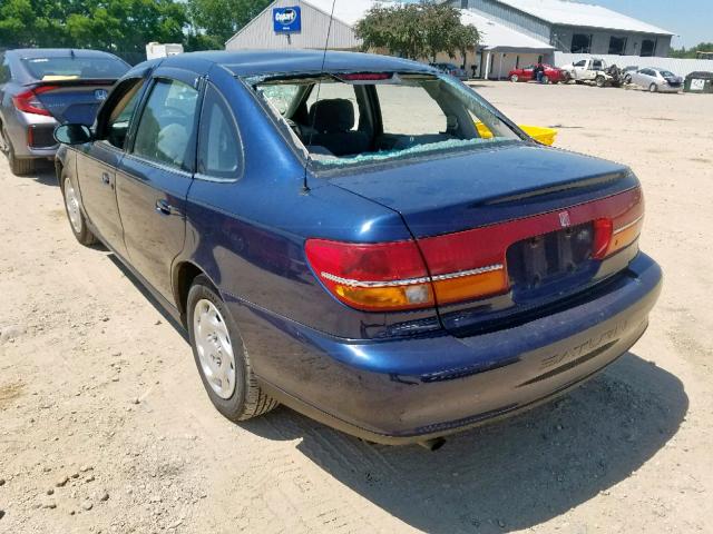 1G8JU52F31Y588657 - 2001 SATURN L200 BLUE photo 3