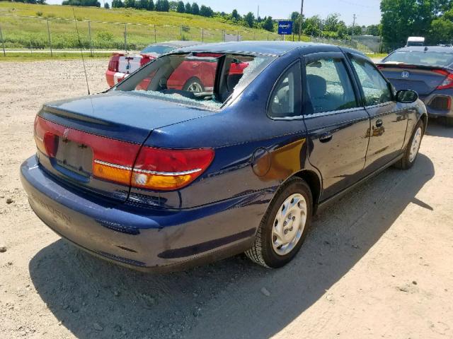 1G8JU52F31Y588657 - 2001 SATURN L200 BLUE photo 4