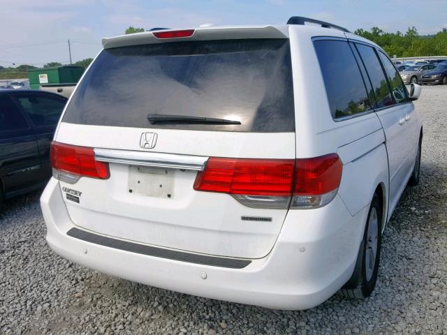 5FNRL3H98AB062848 - 2010 HONDA ODYSSEY TO WHITE photo 4