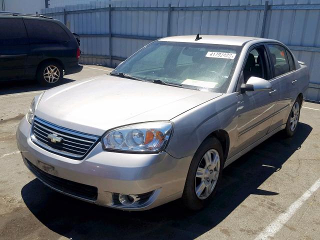 1G1ZT57N87F187520 - 2007 CHEVROLET MALIBU LT SILVER photo 2