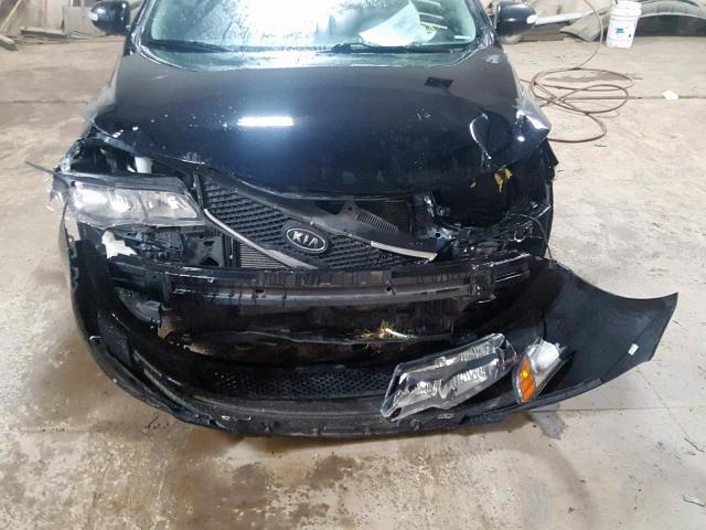 KNAFU4A2XA5285006 - 2010 KIA FORTE EX BLACK photo 9