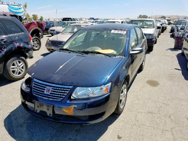 1G8AJ58FX7Z199405 - 2007 SATURN ION LEVEL BLUE photo 2