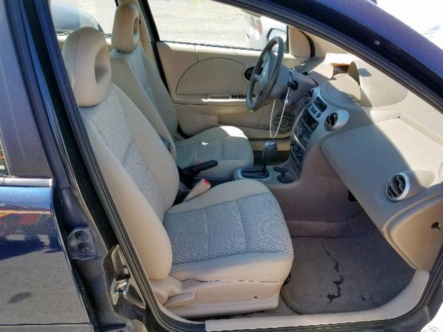 1G8AJ58FX7Z199405 - 2007 SATURN ION LEVEL BLUE photo 5