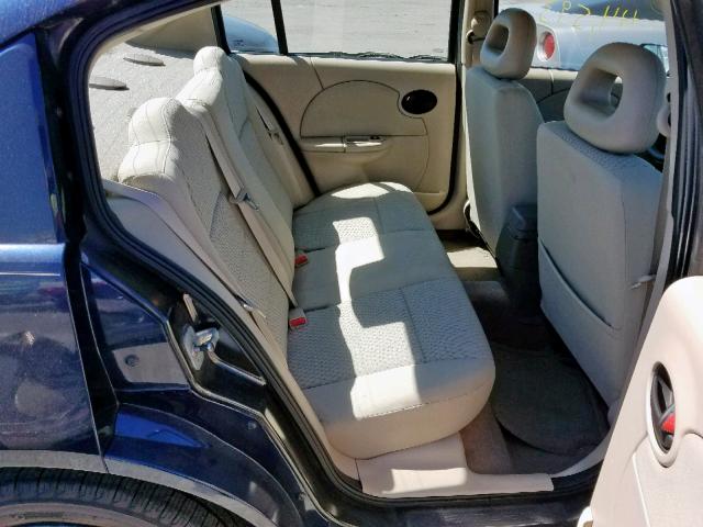 1G8AJ58FX7Z199405 - 2007 SATURN ION LEVEL BLUE photo 6