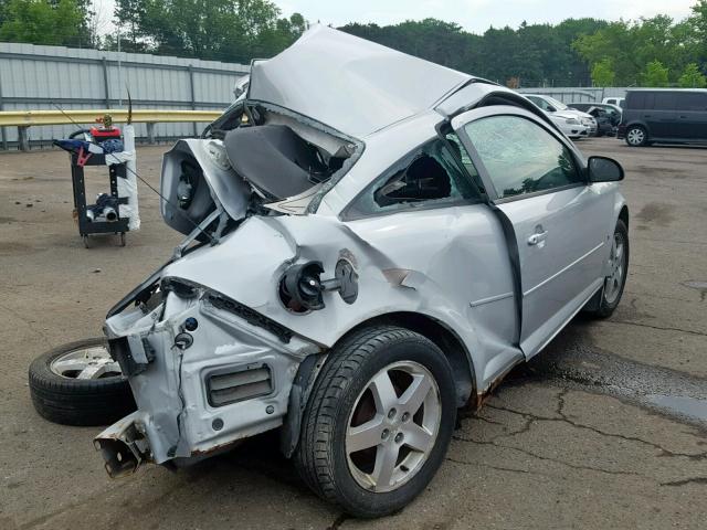 1G1AL15F167626261 - 2006 CHEVROLET COBALT LT SILVER photo 4