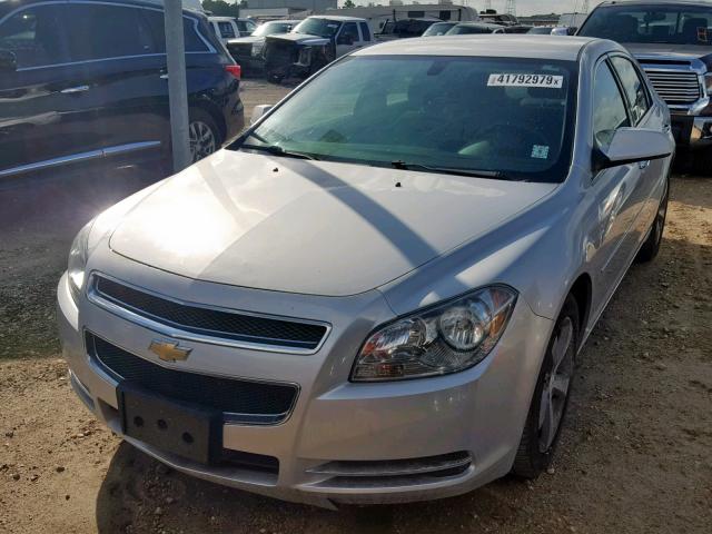 1G1ZC5E09CF118269 - 2012 CHEVROLET MALIBU 1LT 银色 照片 2