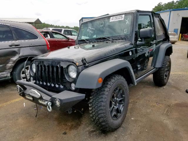 1C4AJWAG5JL889118 - 2018 JEEP WRANGLER S BLACK photo 2