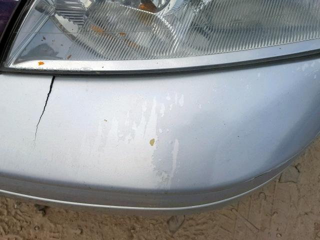 1FAFP34N57W309456 - 2007 FORD FOCUS ZX4 SILVER photo 9