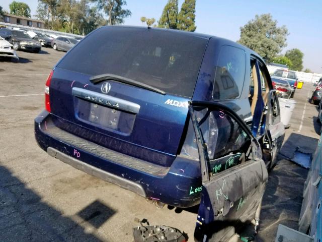 2HNYD18743H512515 - 2003 ACURA MDX TOURIN BLUE photo 4