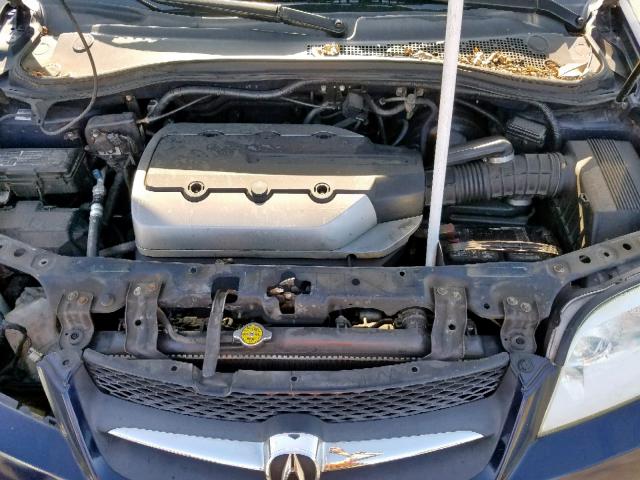 2HNYD18743H512515 - 2003 ACURA MDX TOURIN BLUE photo 7