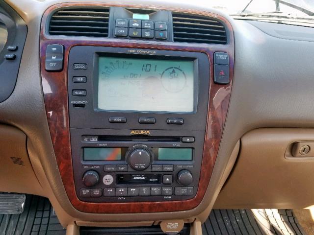 2HNYD18743H512515 - 2003 ACURA MDX TOURIN BLUE photo 9