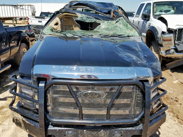 1FTWW31R58EB23086 - 2008 FORD F350 SRW S BLACK photo 7