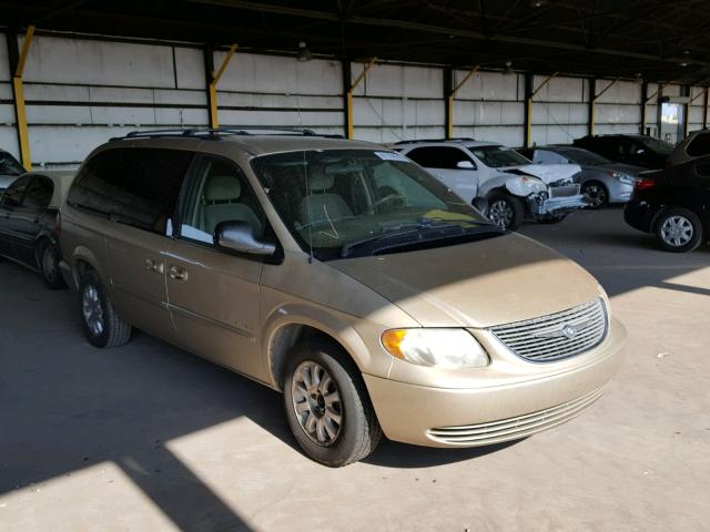 2C4GP44321R217434 - 2001 CHRYSLER TOWN & COU GOLD photo 1