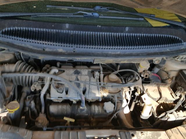 2C4GP44321R217434 - 2001 CHRYSLER TOWN & COU GOLD photo 7