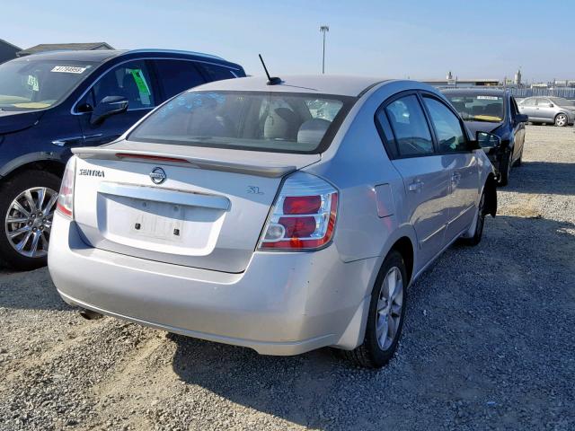 3N1AB6AP1BL681839 - 2011 NISSAN SENTRA 2.0 SILVER photo 4