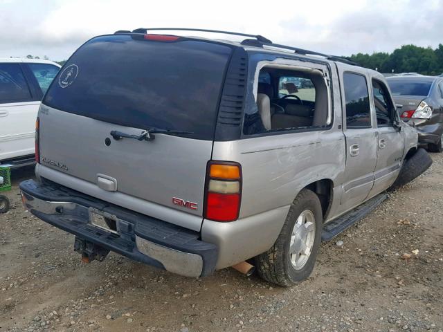 3GKEC16Z44G193235 - 2004 GMC YUKON XL C TAN photo 4