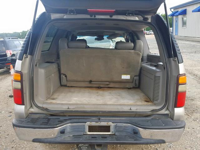 3GKEC16Z44G193235 - 2004 GMC YUKON XL C TAN photo 9