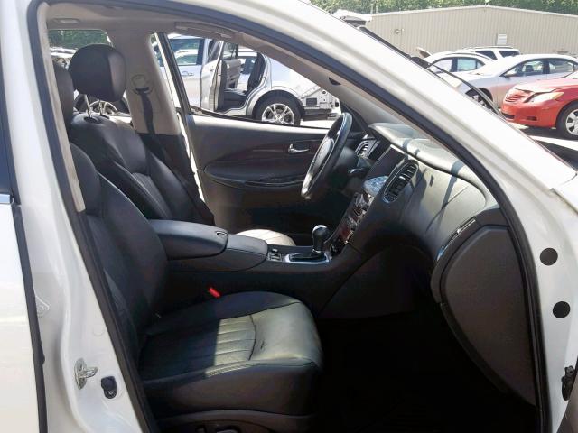 JN1BJ0HR6FM772158 - 2015 INFINITI QX50 WHITE photo 5