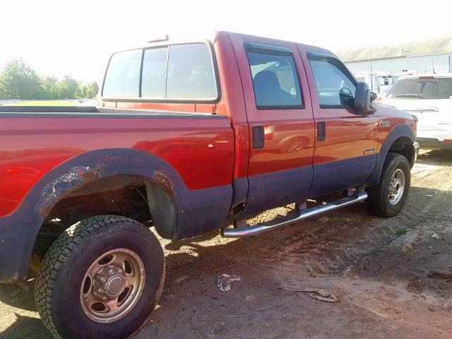 1FTSW31F92EB77681 - 2002 FORD F350 SRW S RED photo 10