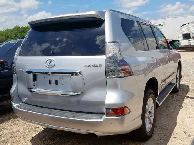 JTJBM7FX6K5218361 - 2019 LEXUS GX 460 SILVER photo 4