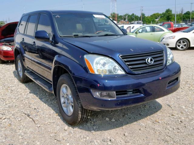 JTJBT20XX70135101 - 2007 LEXUS GX 470 BLUE photo 1