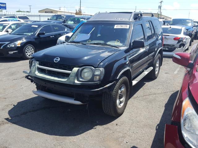 5N1ED28Y03C649344 - 2003 NISSAN XTERRA XE BLACK photo 2