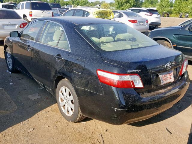 JTNBB46K473031808 - 2007 TOYOTA CAMRY NEW BLACK photo 3