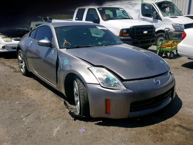 JN1BZ34D48M705226 - 2008 NISSAN 350Z COUPE GRAY photo 1