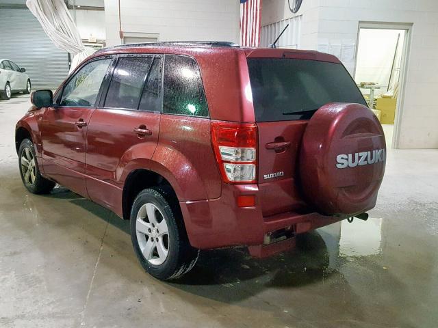 JS3TD944874203855 - 2007 SUZUKI GRAND VITA RED photo 3