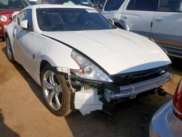 JN1AZ4EH5CM564047 - 2012 NISSAN 370Z BASE WHITE photo 1